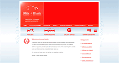 Desktop Screenshot of blitz-blank-gmbh.de