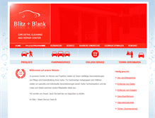 Tablet Screenshot of blitz-blank-gmbh.de